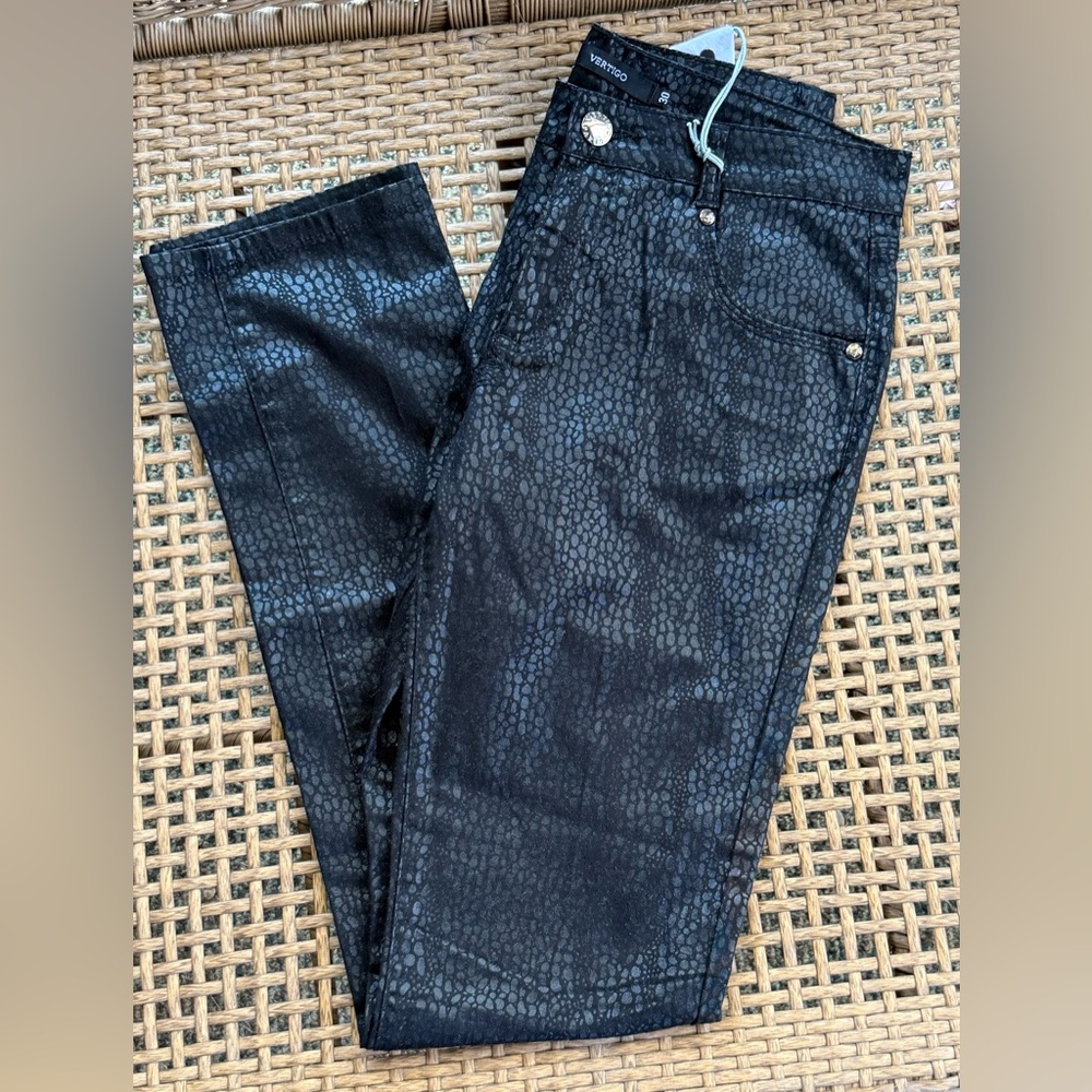 🦋 Stylish Black Vertigo Women Jeans NWT